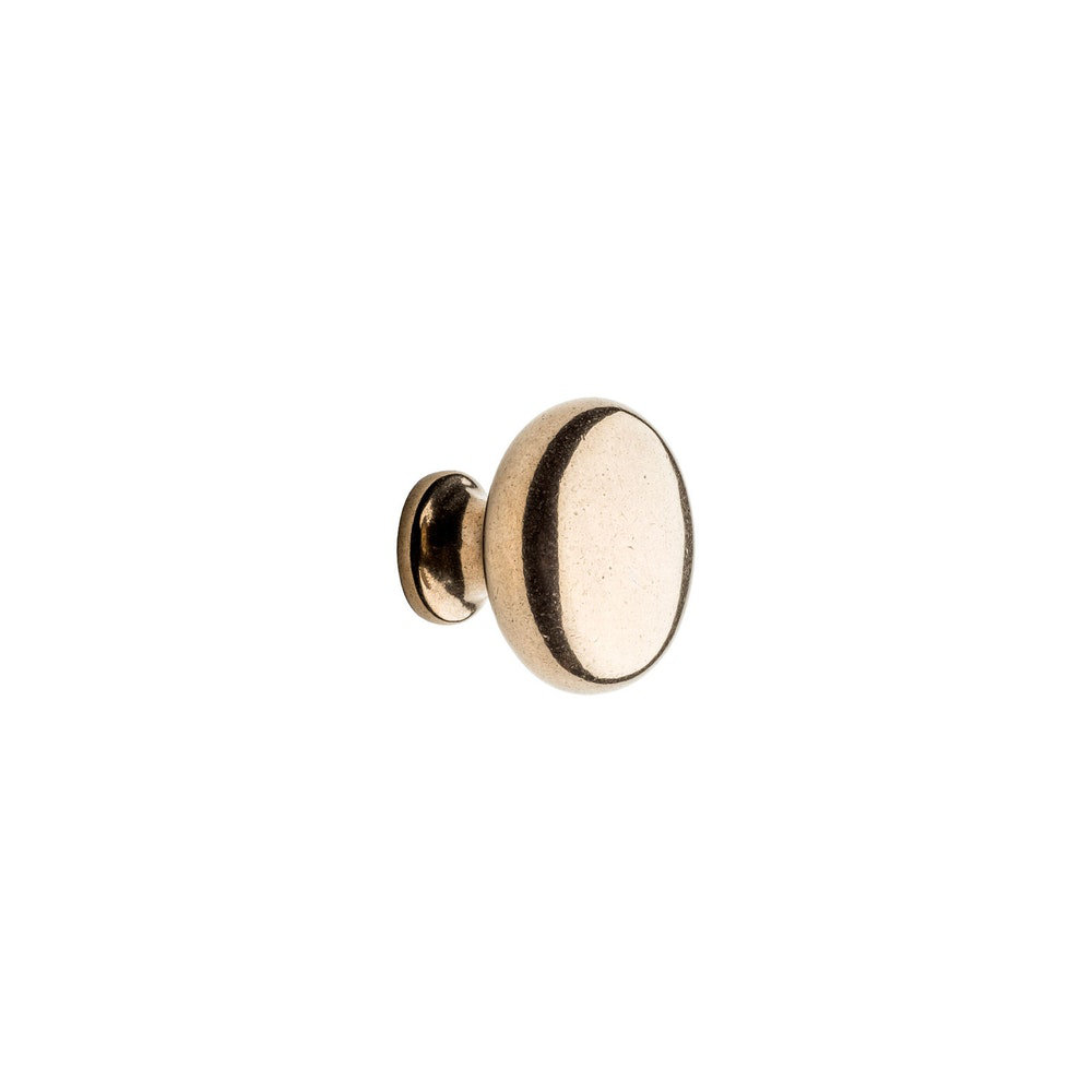 Plymouth Mushroom Knob Knob, Silicon Bronze Light