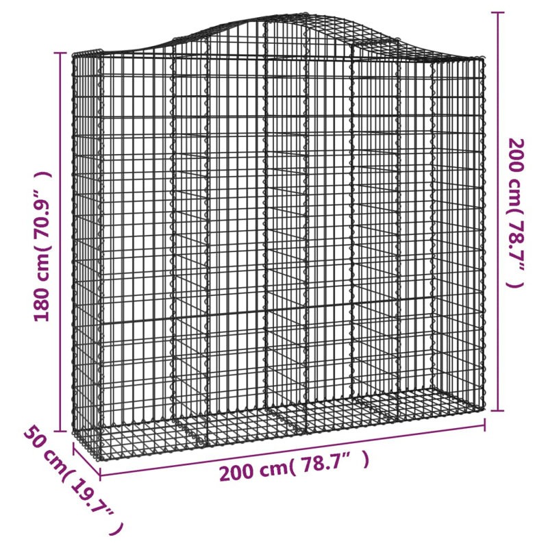 Raised Garden Bed, 200cm H x 200cm W x 50cm D