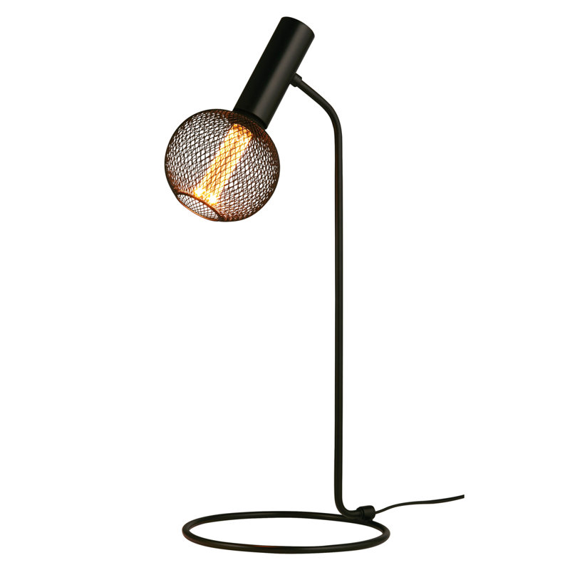 Anajah Metal Table Lamp, Black