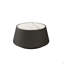 Table basse moderne en cuir fritté clair