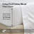 Imperia Cotton Blend 600 Thread Count Dash Stitch Embroidered Hem Deep Pocket Sheet Set-1373525037-1373525032