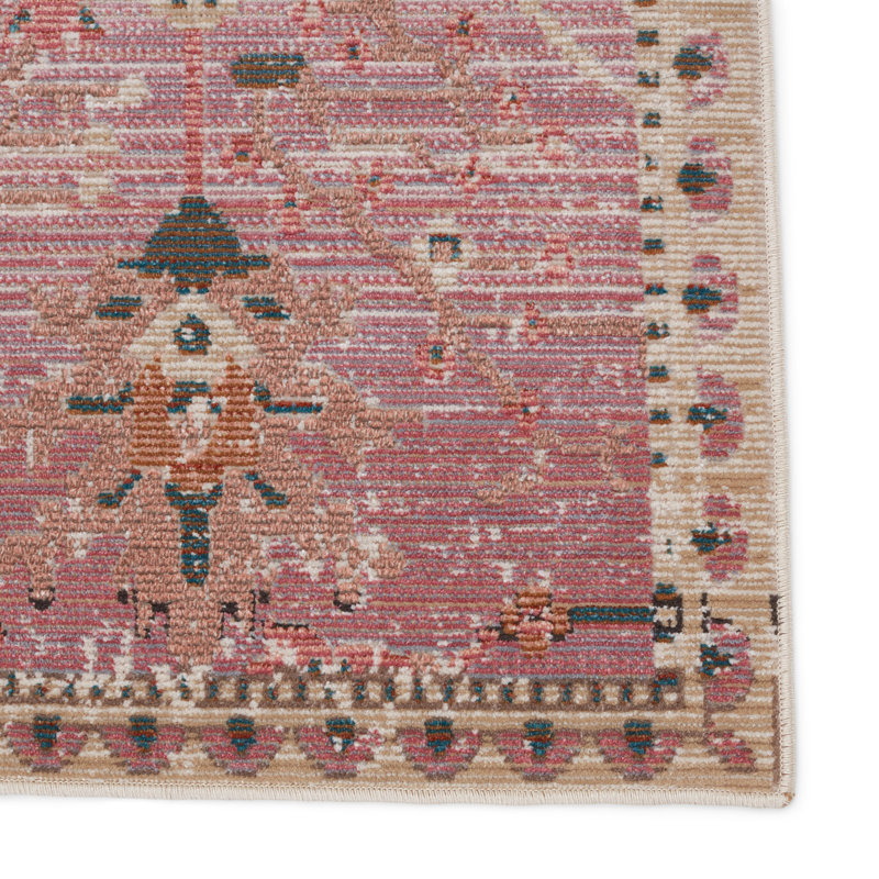 Tapis intérieur / extérieur en polyester tissé à la machine Gagliardi, Rectangle 5 pi x 7 pi 3 po