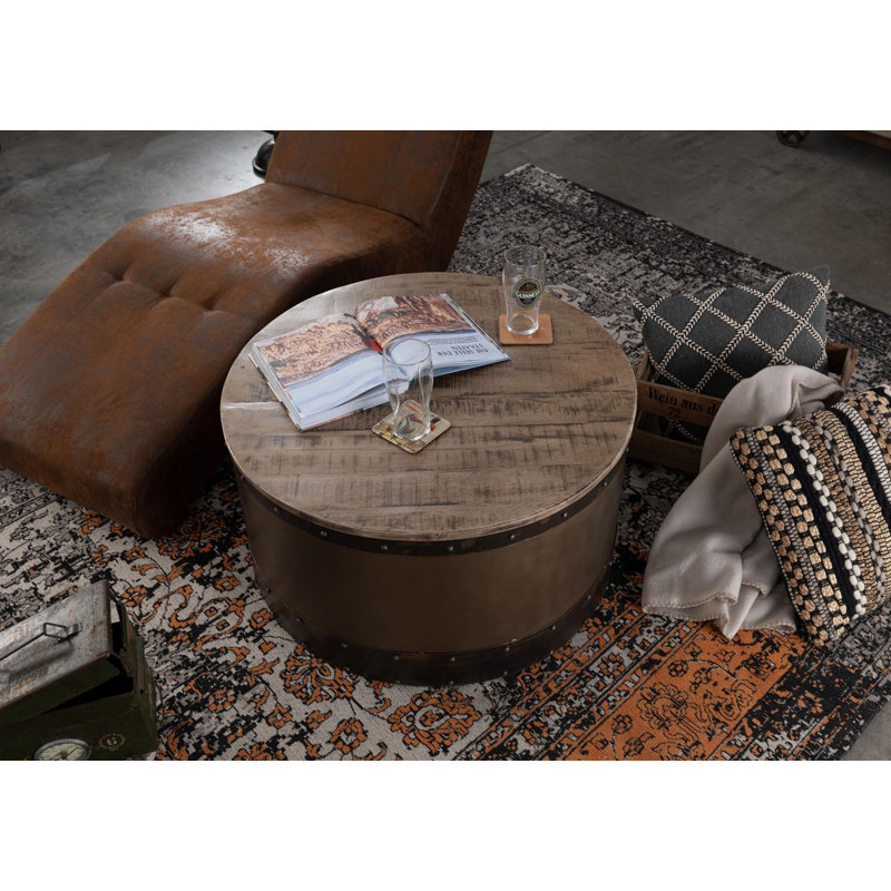Heavy Industry Drum Coffee Table