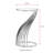 Modern Sculptural Metal Side Table with Stainless Steel Top-248333922