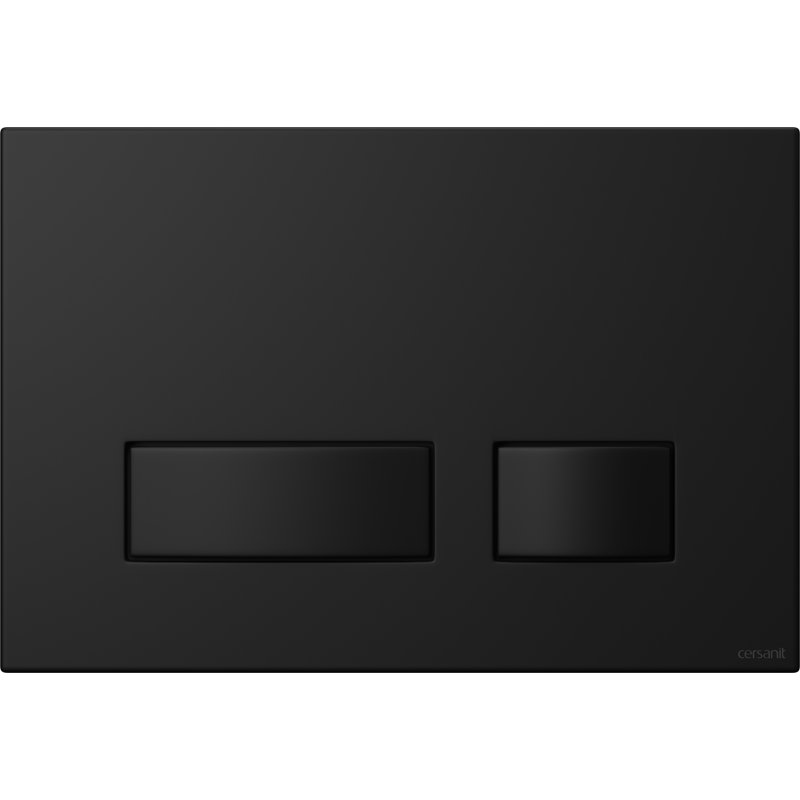 Button Movi Black Matt, Matte Black