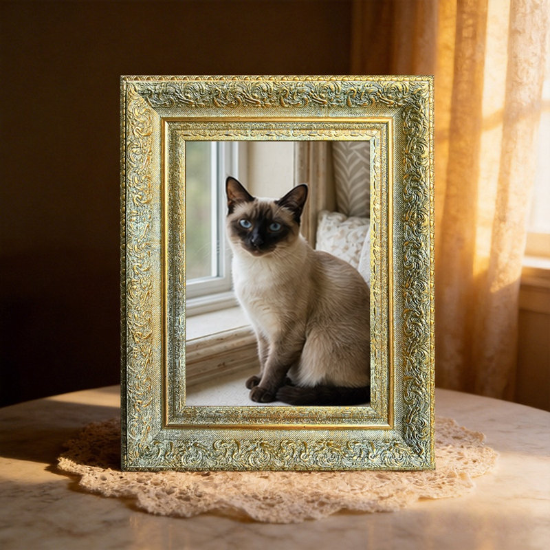 Cadre de table pour décoration de vestibule, Antique Gold, 3, 11" W x 14" H
