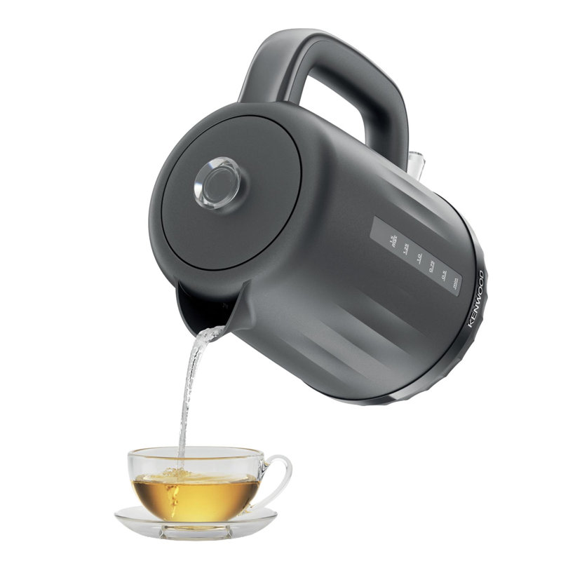 Kenwood Ripple 1.5L Plastic Electric Tea Kettle, Black