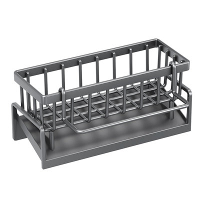 Kitchen Sink Caddy Organizer With Self-Draining Tray