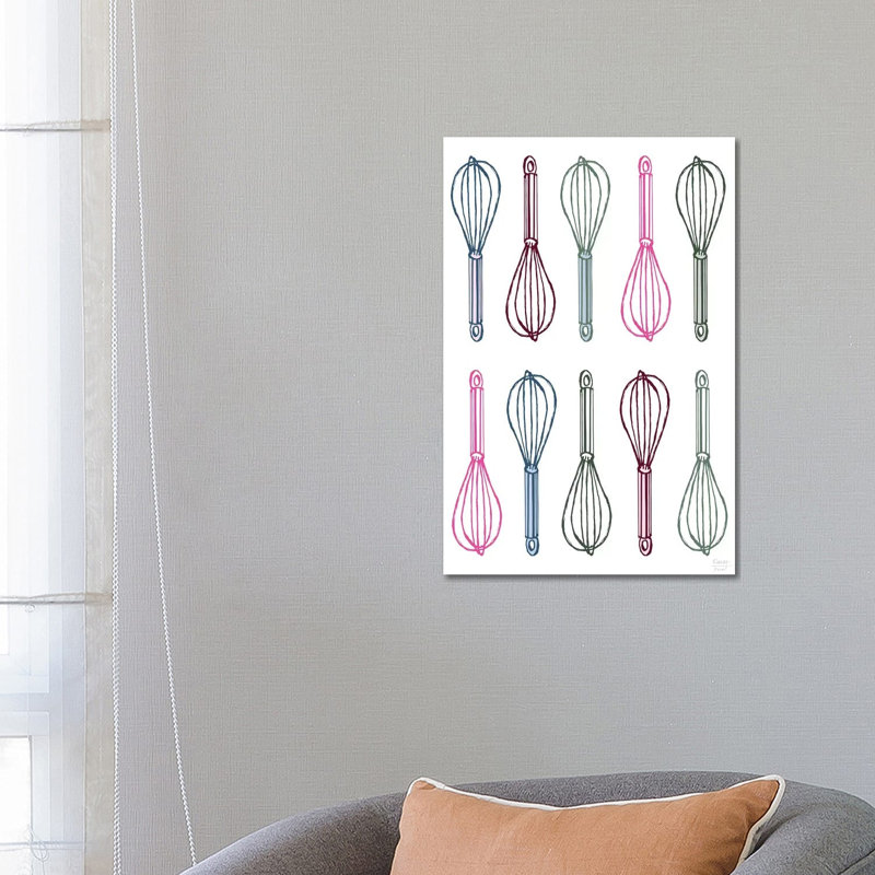 Whisk Whisk - Print on Canvas, 66.04cm H x 45.72cm W x 3.81cm D, Wrapped Canvas