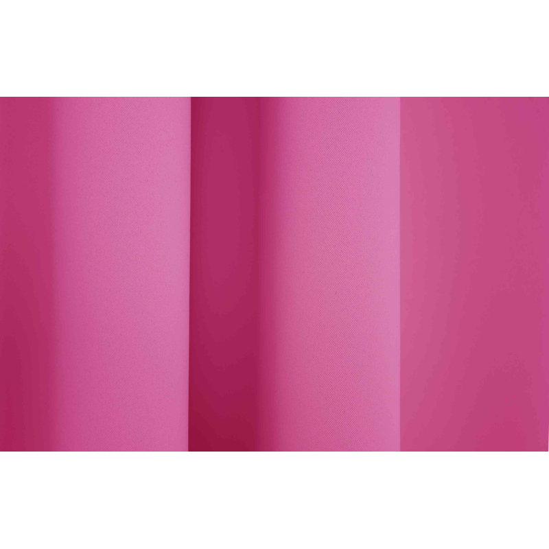 Zoee Eyelet Blackout Curtain, 145cm Width x 220cm Drop, Rosa
