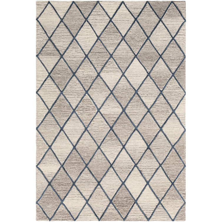 Lynden Hand Tufted Geometric Indoor Rug