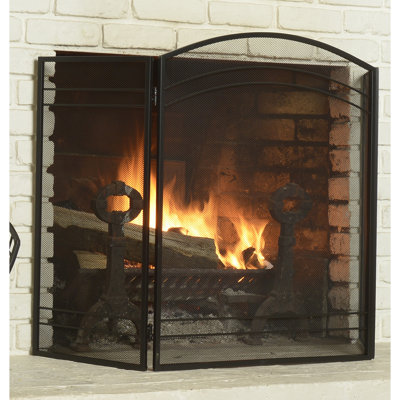Fireplace 3 Panel Classic Screen