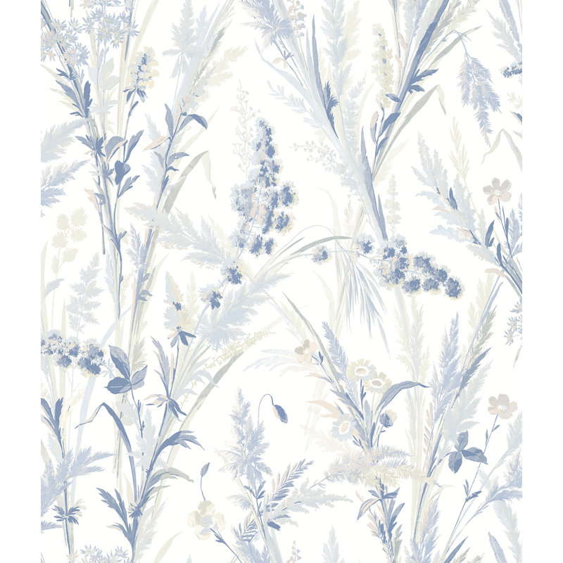 Andry Floral Roll, Navy Blue