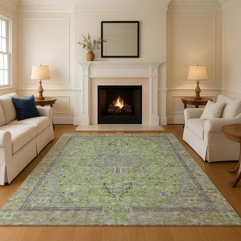 Tapis de qualité supérieure Baford AMF1651 Global, Rectangulaire 8 pi x 10 pi