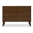 Mathiatis Mid Century 6 Drawer 50'' W Double Dresser-513925253