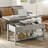 Torron 4-in-1 Multi-Fuction Lift Top Coffee Table with Storage-1870837809