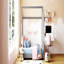 Lit double en bois de velours, gris-130085330-130085328