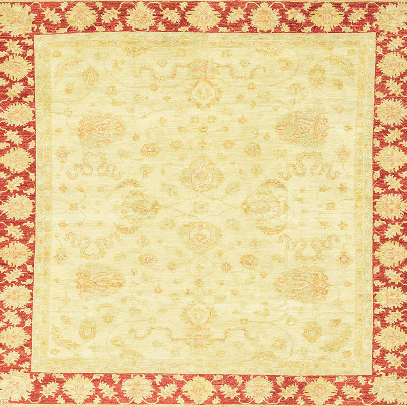 Abstract Indoor Rug, Square 3'