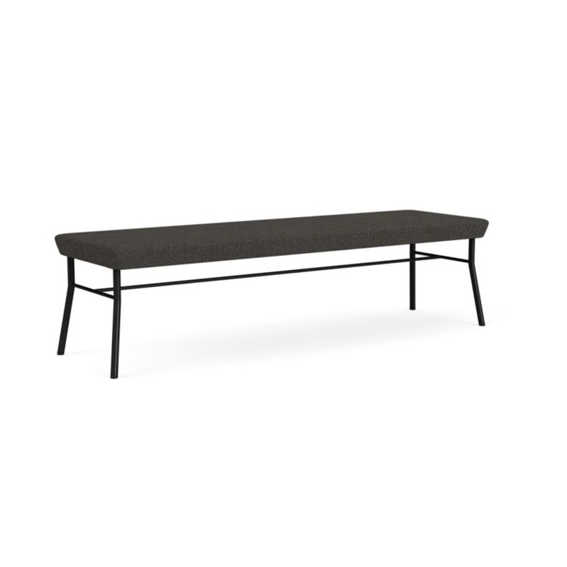 Lesro Banc en métal Mystic, Noir, Bleu fumé Archetype