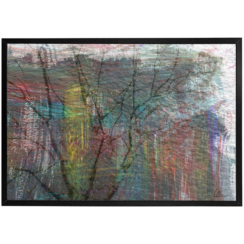 Single Picture Frame Print, Black, 61cm H x 91cm W