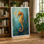 Striped Seahorse Coastal - Wrapped Canvas-2006091926-2006091920