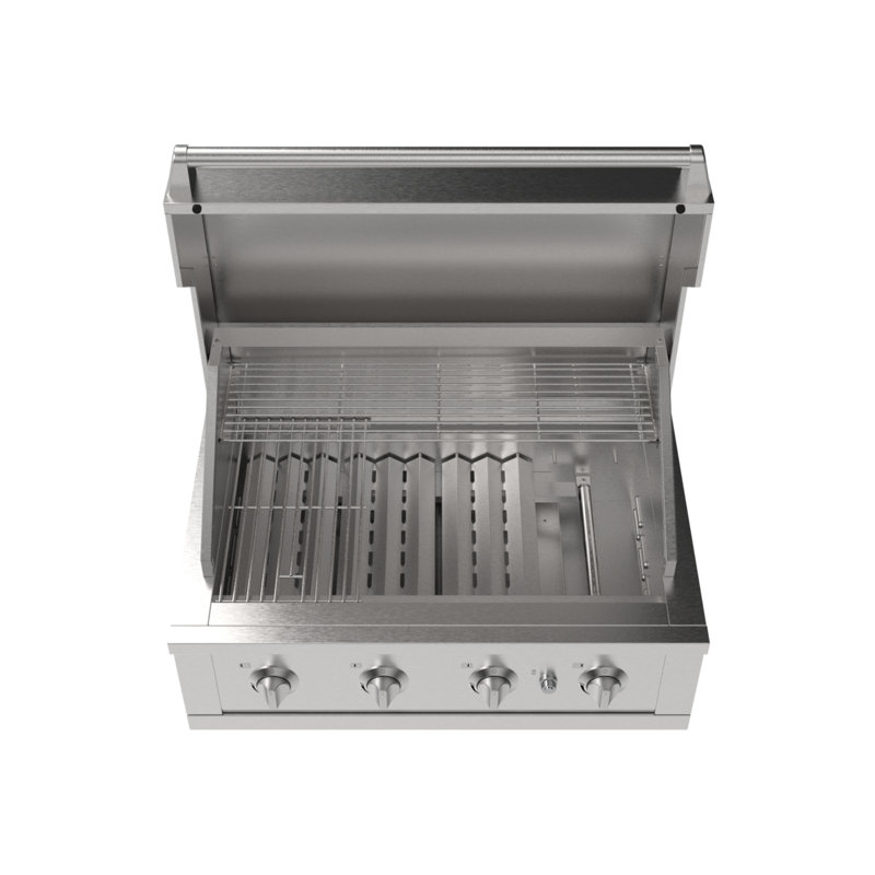 Barbecue d'extérieur Performance Performance en acier inoxydable, Gaz naturel, 36 pouces