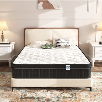 10" Firm-Medium Gel Memory Foam Hybrid Mattresses, CertiPUR-US, OEKO-TEX Certified