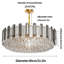 Bop 15 - Light Crystal Chandelier