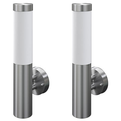 Integrated LED Outdoor Armed Sconce