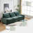 99-Inch Deep Seat Sectional Sofa-1577132507