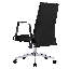 Fauteuil de bureau rembourré en cuir Waide-1404872406
