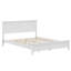 Grand lit plateforme moderne en bois massif blanc moderne (ancien numéro de référence: WF315101AAK)-1887924765-1887924754
