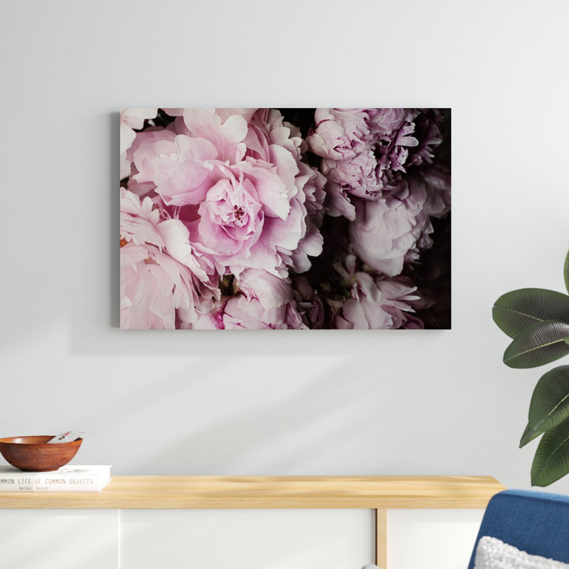Pivoines à gogo I, H 24 po x l 36 po