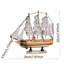 Maquette de bateau en bois, voilier et décor Mayflower-1535462591