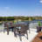 Resin Slatted Outdoor Dining Table-27276944-88591342