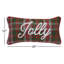 Jolly Plaid Pillow