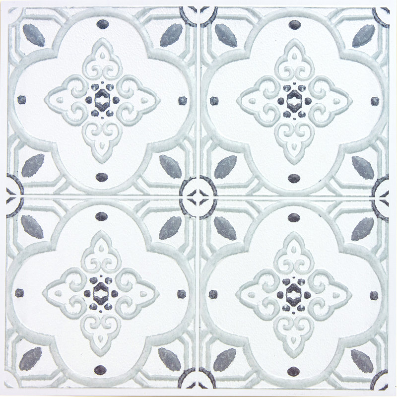 Adhésif décoratif pour dosseret Clover, Bleu