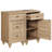 End Table Set With Charging Station,Wood Side Tables With Drawer And Storage Cabinet, Oak Nightstands Set Of 2-1506614887