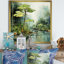 «Tropical Jungle River II» - art mural bord de mer tropical-1630621747-1630621744