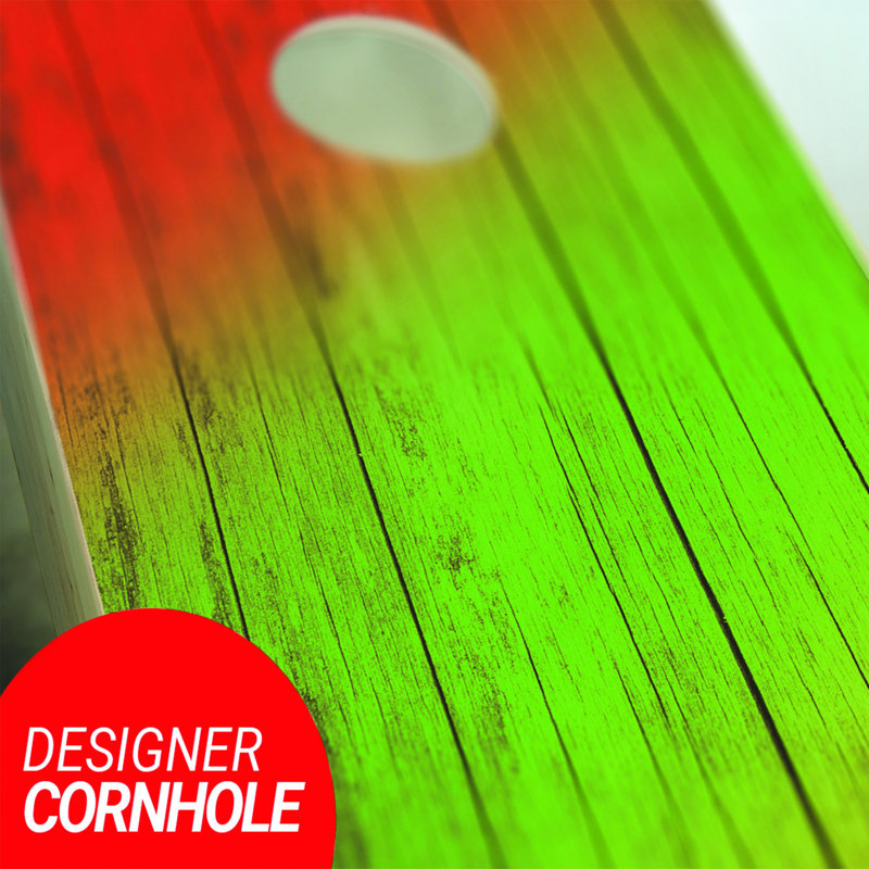 Rasta Grain Cornhole Set