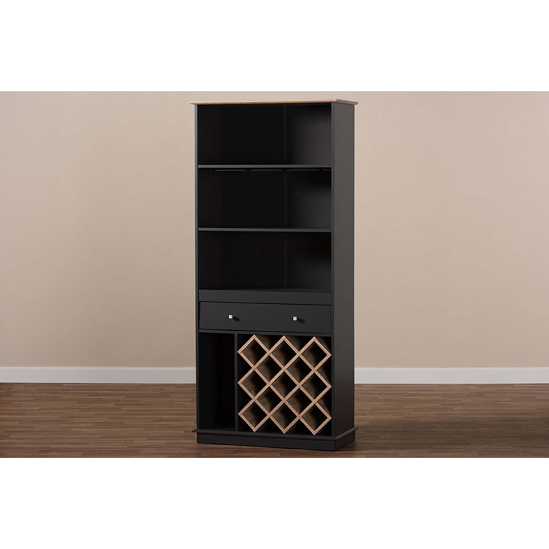 31.5'' Wine Bar, Gray