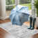 Tapis lavable rétro antidérapant (gris)