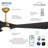 Bridge 60" Led Smart Ceiling Fan-116794765-116794763