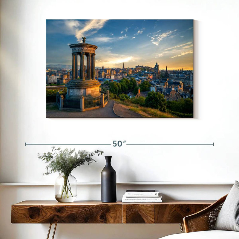 Lilie Edinburgh de Calton Hill, H 26 po x l 39 po