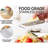 Zulay Kitchen Professional Cheese Grater Stainless Steel - Black