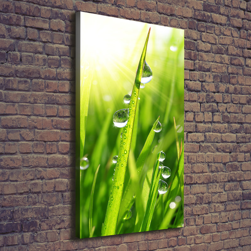 Field Flowers - Wrapped Canvas Print