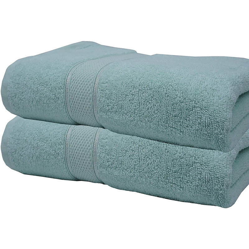 Daynna Jumbo Bath Sheet, Sea Foam