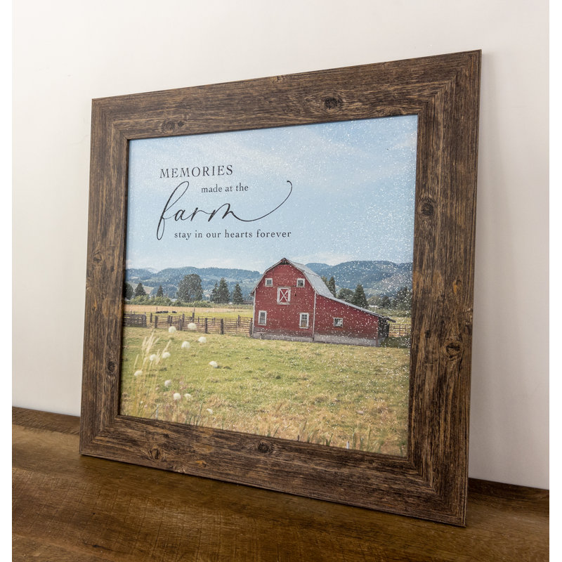 Souvenirs faits à la ferme - impression