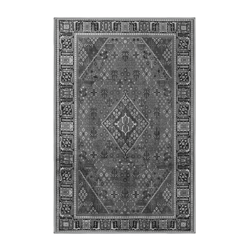 Mykila Performance Oriental Indoor Rug, Rectangle 8' x 12'