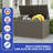 Balconera 100 Gallons Lockable Resin Deck Box-107332795